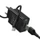 МЗП Hoco CS92A Leader 18W+QC3.0 (1USB-A) + кабель USB to Type-C Black