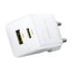 МЗП Baseus Palm Fast Charger 20W (1USB-A/1C) + кабель Type-C to Type-C (P10111608) Moon White