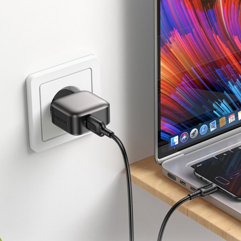 МЗП Borofone BAS52A Absolute QC3.0 18W (1USB-A) + кабель USB to MicroUSB Black