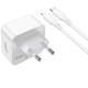 МЗП Borofone BA76A Source PD35W (2Type-C) + Type-C to Lightning White