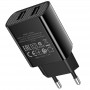 МЗП Borofone BA53A Powerway (2USB/2.1A) + Lightning Чорний