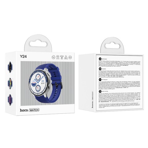 Смарт-годинник Hoco Y24 Amoled Smart sports watch (call version) Silver