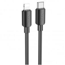 Дата кабель Hoco X96 Hyper Type-C to Lightning 20W (1m) Black