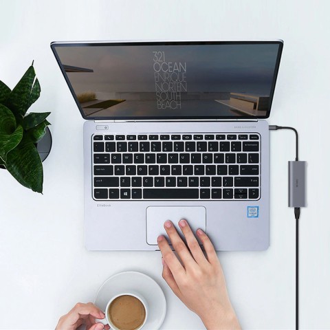 Перехідник HUB WIWU Alpha 831HRT Grey