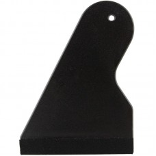 Лопатка пластикова для поклейки полімерних плівок (6 см) Чорний