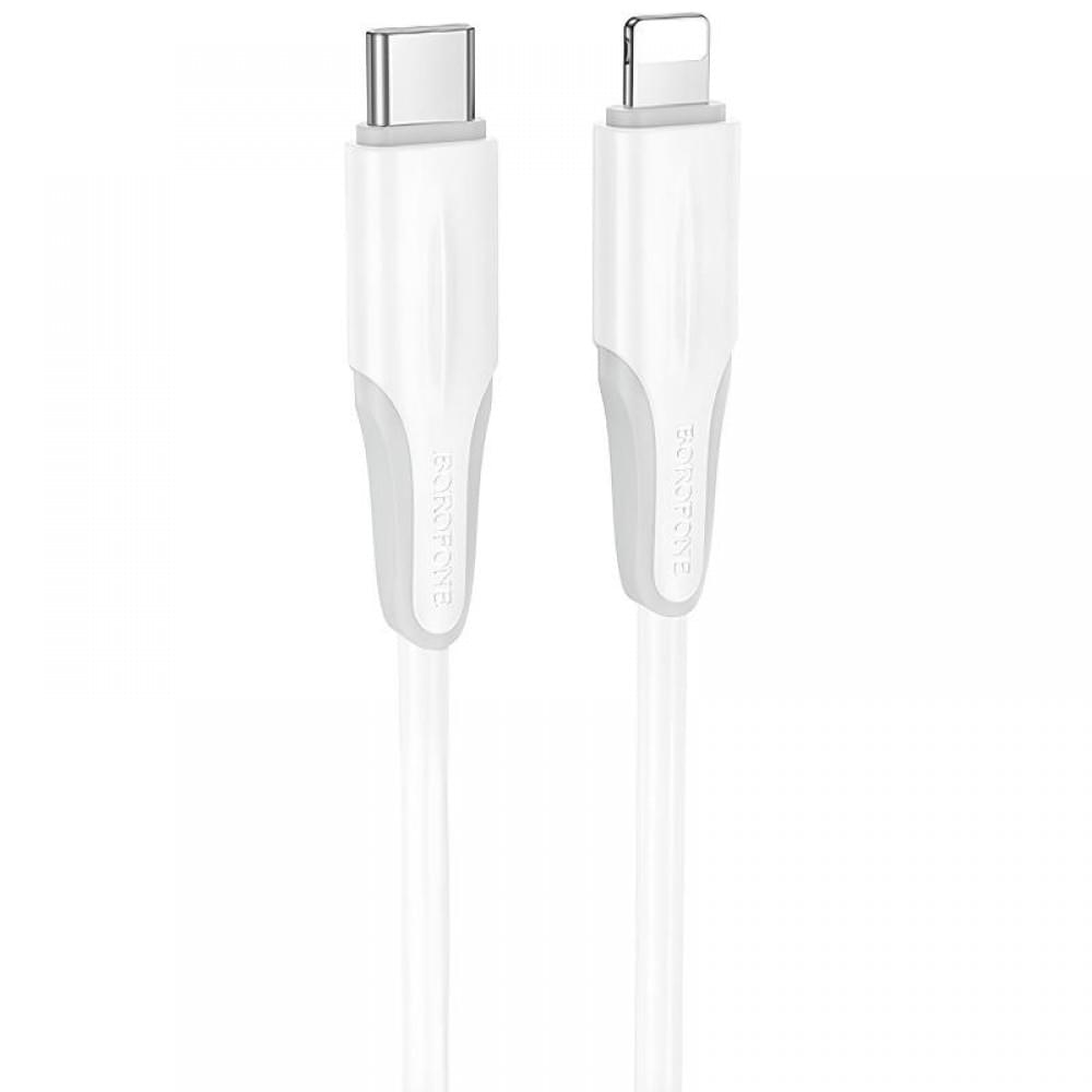 Дата кабель Borofone BX119 New Type-C to Lightning 27W (1m) White