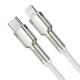 Дата кабель Baseus Cafule Series Metal Type-C to Lightning PD 20W (2m) (CATLJK-B) Білий