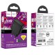 МЗП Hoco CS61A Bright PD30W+QC3.0 (1USB-A/1C) + кабель Type-C to Type-C Black