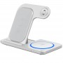 БЗП WIWU Wi-W020 3 in 1 wireless charger White