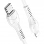 Дата кабель Hoco X55 Trendy Type-C to Lightning (1m) White