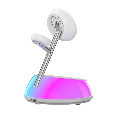БЗП WIWU Wi-W036 Aurora 3 in 1 wireless charger White
