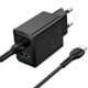 МЗП Hoco N71 Nuevo PD30W+QC3.0 (1USB-A/1C) + кабель Type-C to Type-C Black
