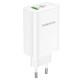 МЗП Borofone BN10 Sunlight PD65W (1Type-C/1USB) White