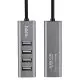 Перехідник HUB Hoco HB1 USB to USB 2.0 (4 port) (1m) Сірий
