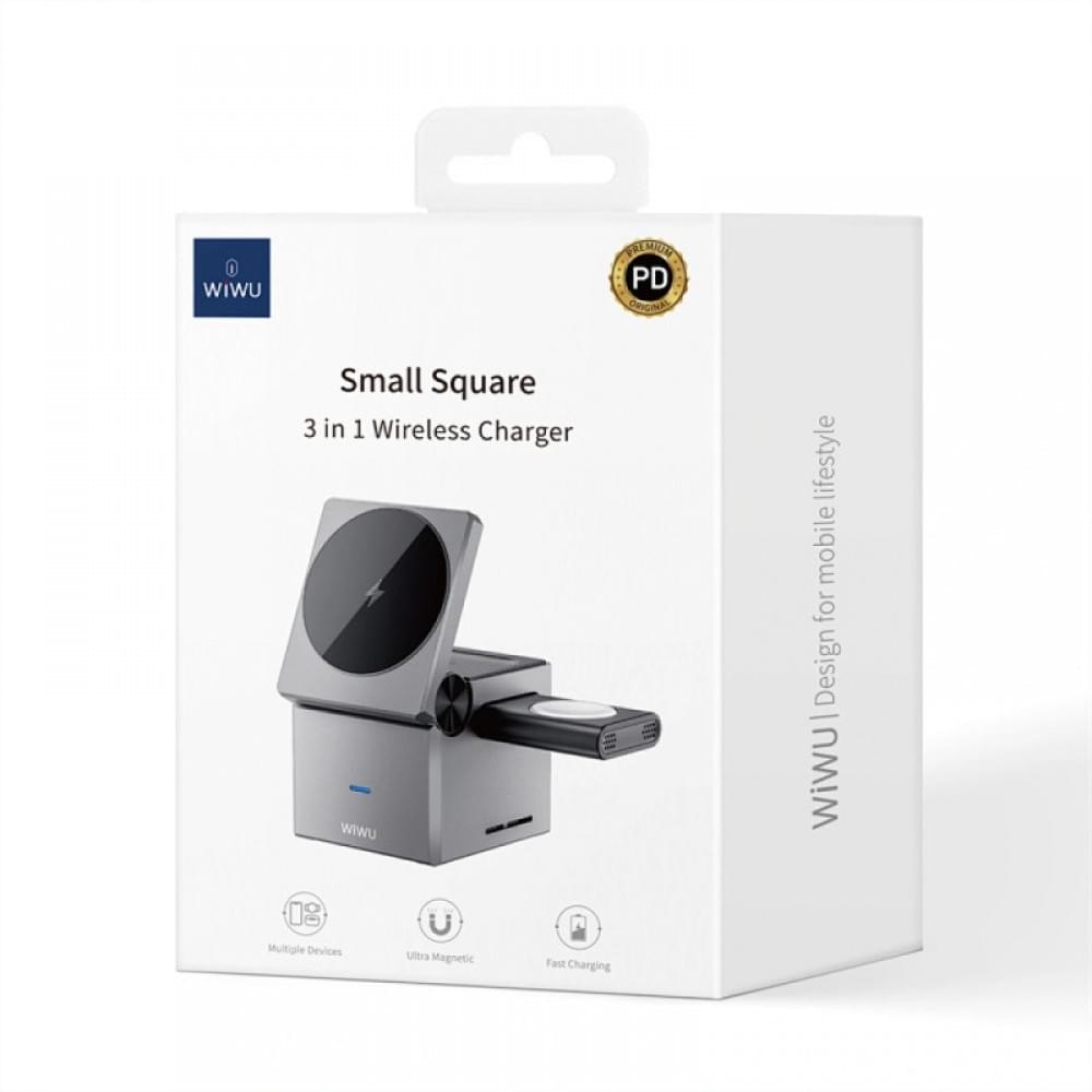 БЗУ WIWU Wi-W030 Planeta Trio 3 in 1 Cableless charger