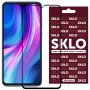 Захисне скло SKLO 3D (full glue) для Xiaomi Redmi Note 11E / Poco M5 / Redmi 10 5G Чорний