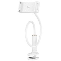 Регульована підставка для телефону/планшета Hoco HD10 Bamboo lazy stand White