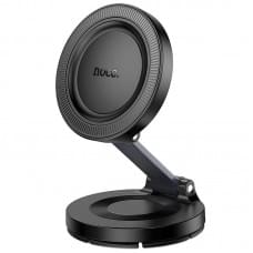 Автотримач Hoco H61 Show folding ring magnetic (dashboard) Black / Metal gray Автотримач Hoco H61 Show folding ring magnetic (dashboard) Black / Metal gray