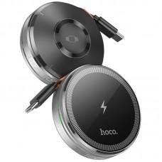 БЗП Hoco CQ18 Flash 2in1 Magnetic + iWatch (with retractable cable Type-C) Silver