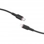 Дата кабель Acefast MFI C2-01 USB-C to Lightning zinc alloy silicone (1m) Black
