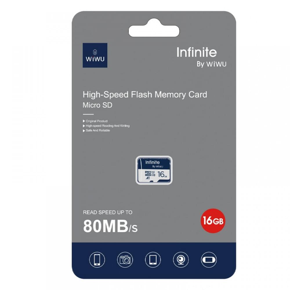 Карта памяти Wiwu Wi-FC004 Infinite Series (U1, C10) microSDXC Class 10 - 16GB (без адаптера)