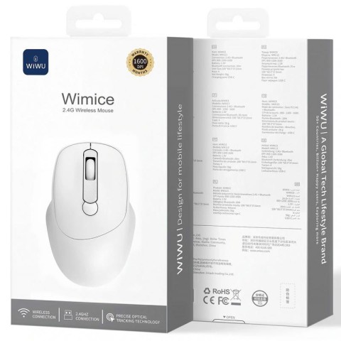 Миша бездротова WIWU WM113 2.4G White