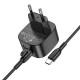 МЗП Borofone BAS22A Fortune PD20W+QC3.0 (1USB-A/1C) + кабель Type-C to Type-C Black