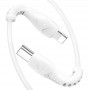 Дата кабель Hoco X55 Trendy Type-C to Lightning (1m) White