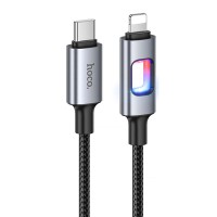 Дата кабель Hoco U144 New Type-C to Lightning 27W (1.2m) Black