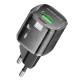 МЗП Borofone BN17 Sunlight PD20W+QC3.0 (1Type-C/1USB) Transparent black