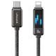 Дата кабель Usams US-SJ743 Meteor Ser. Type-C to Lightning 30W (1.2m) Tarnish