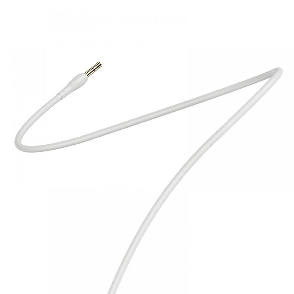 Аудіо кабель Aux Hoco UPA14 (1m) Сірий