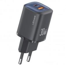 МЗП Usams US-CC254 GaN HC Ser. 30W (1USB-A/1C)