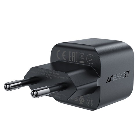МЗП Acefast A77 mini PD30W GaN (1USB-C) Black