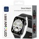 Смарт-годинник WiWU SW08 Smart sports watch (call version) Black