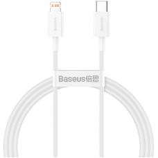 Дата кабель Baseus Superior Series Fast Charging Type-C to Lightning PD 20W (1.5m) (CATLYS-B) Білий