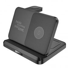 БЗП Hoco CQ7 Fold Charge 3-in-1 Black