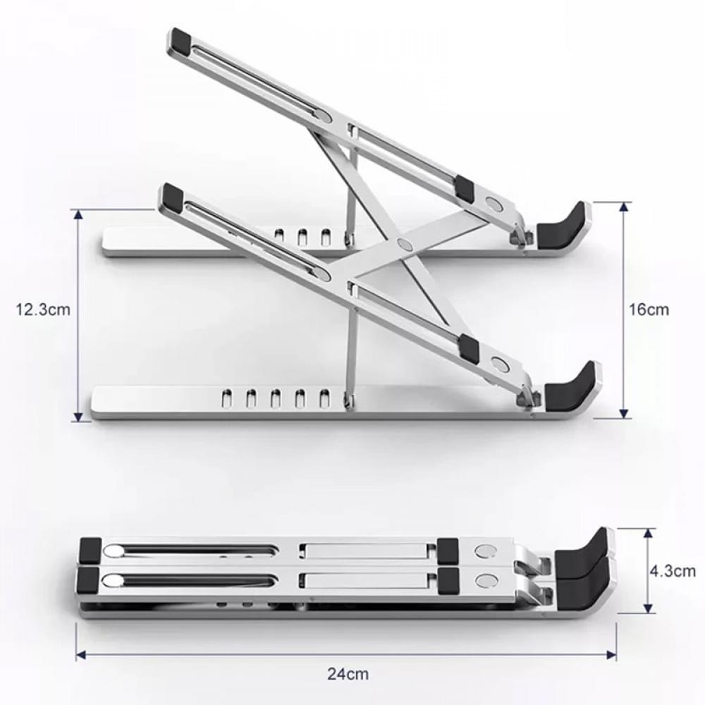 Підставка для ноутбуку WIWU S400 Laptop stand Silver