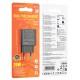 МЗП Borofone BA88A Navy PD20W+QC3.0 (1USB-A/1C) Black