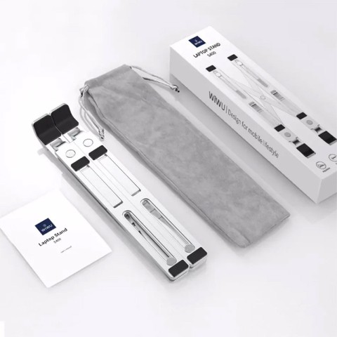 Підставка для ноутбуку WIWU S400 Laptop stand Silver