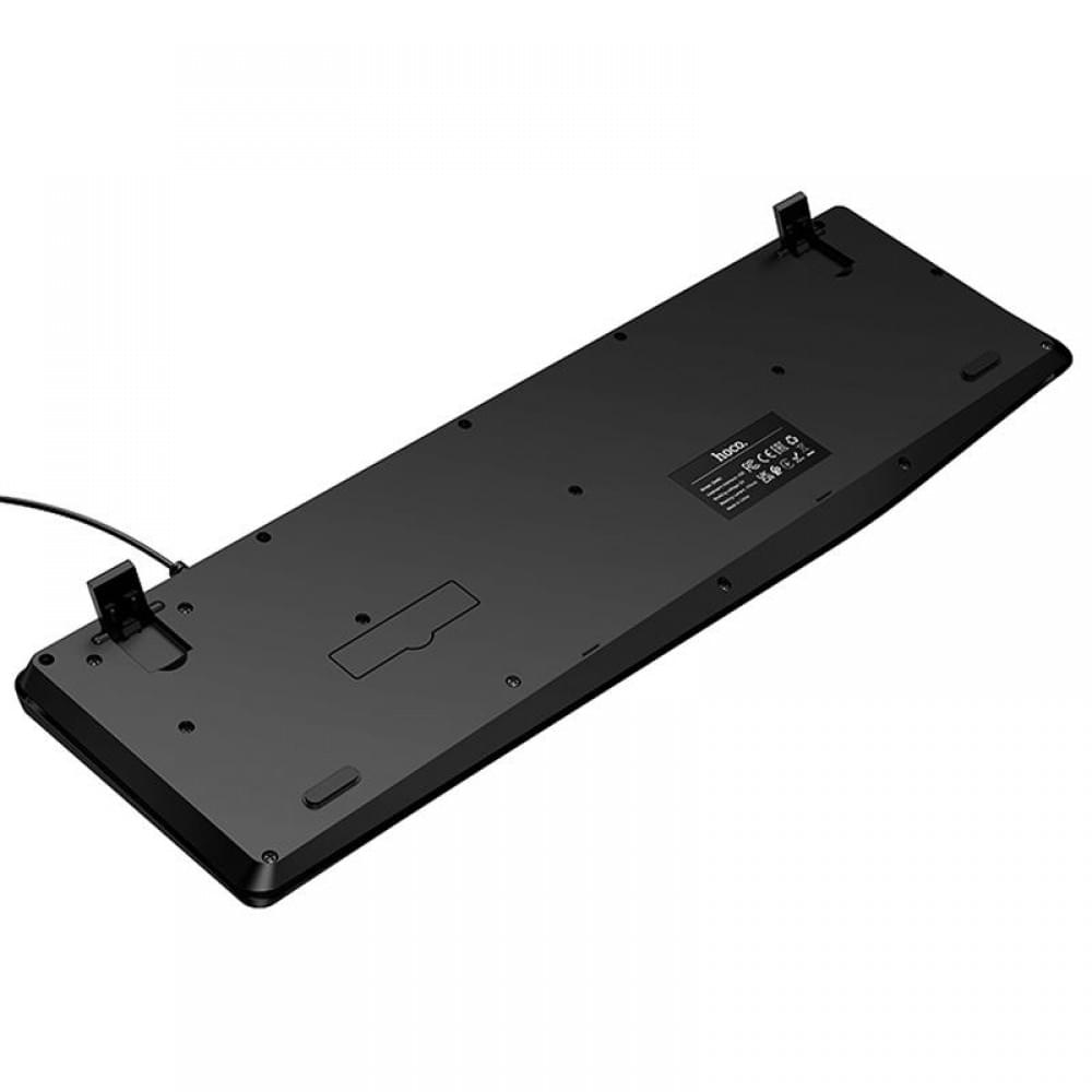 Провідна клавіатура Hoco GM60 Cool (English Version) Black