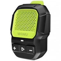 Bluetooth Колонка WiWU SPK-001 Buddy Fun with Magnetic Clip Green