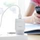 МЗП Hoco C72A Glorious 2.1A (1USB-A) + кабель USB to Type-C Білий