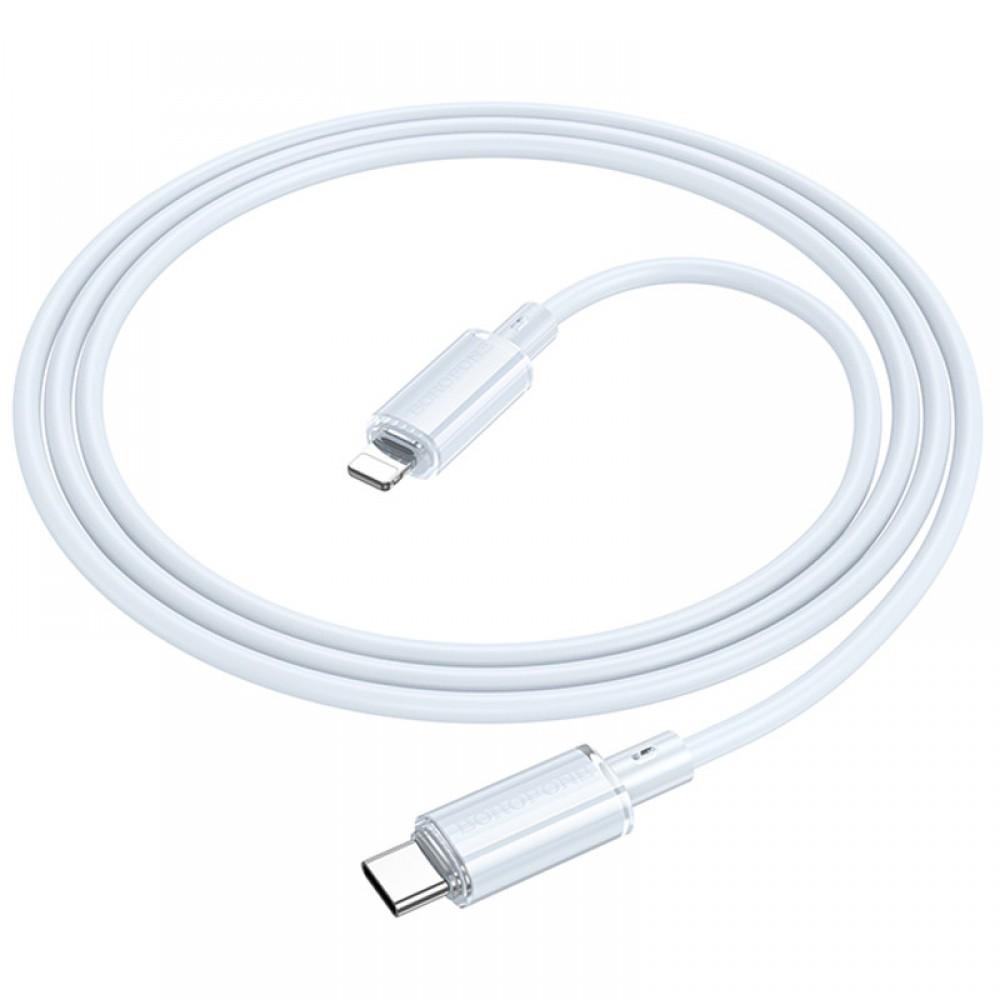 Дата кабель Borofone BX112 Lemon Type-C to Lightning 27W (1m) Blue