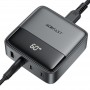 МЗП Acefast Z6 PD65W GaN (2*USB-C+2*USB-A) Black