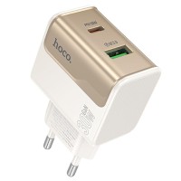 МЗП Hoco CS73A Star Speed PD30W+QC3.0 (1USB-A/1C) White