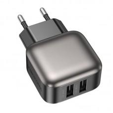 МЗП Borofone BAS51A Absolute 12W (2USB-A) Black