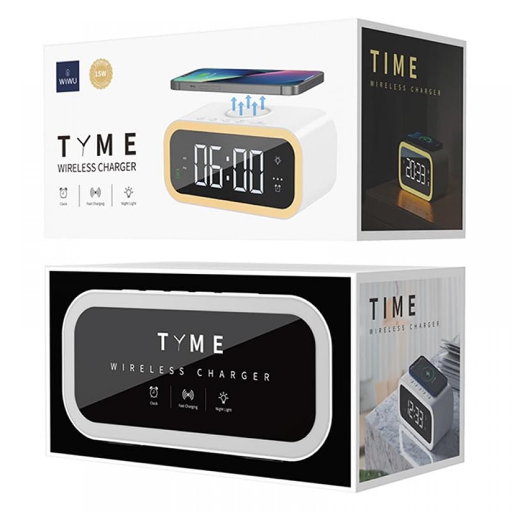 БЗУ WIWU Wi-W015 2 in 1 Time Wireless Charger