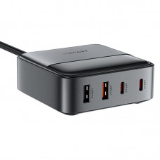 МЗП Acefast Z6 PD65W GaN (2*USB-C+2*USB-A) Black