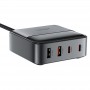 МЗП Acefast Z6 PD65W GaN (2*USB-C+2*USB-A) Black